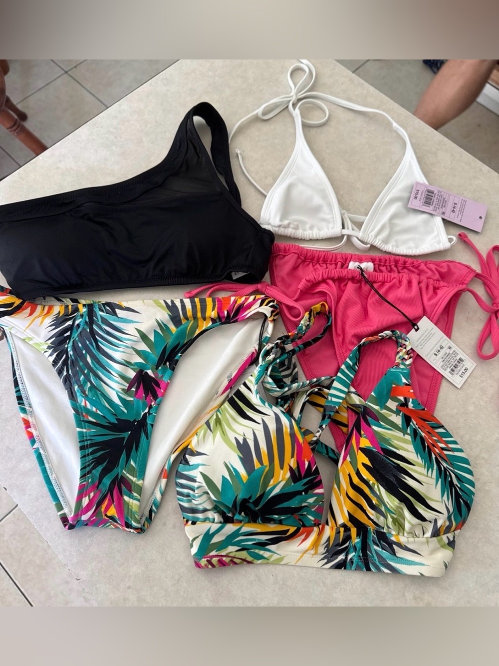 BIKINI BUNDLE NWT!!! 5 pieces!!